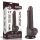 7.5'' Sliding Skin Dual Layer Dong Black