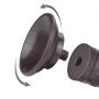 8'' Sliding Skin Dual Layer Dong Black - 9
