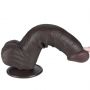 8'' Sliding Skin Dual Layer Dong Black - 13