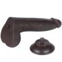 8.5'' Sliding Skin Dual Layer Dong Black - 7