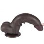 8.5'' Sliding Skin Dual Layer Dong Black - 12