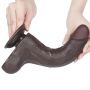 8.5'' Sliding Skin Dual Layer Dong Black - 3