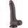 8.5'' Sliding Skin Dual Layer Dong Black