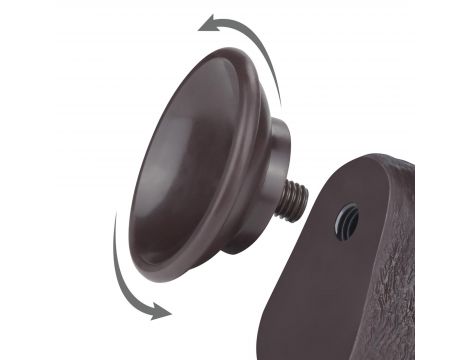 9'' Sliding Skin Dual Layer Dong Black - 5
