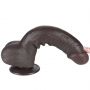 9.5'' Sliding Skin Dual Layer Dong Black - 12
