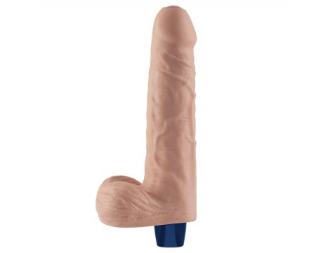 Realistyczne dildo wibrujące Lovetoy Real Softee 23 cm cieliste USB - 7