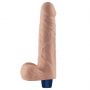 Realistyczne dildo wibrujące Lovetoy Real Softee 23 cm cieliste USB - 8