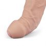 Realistyczne dildo wibrujące Lovetoy Real Softee 23 cm cieliste USB - 12