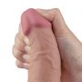 9.5" REAL SOFTEE Rechargeable TPE Vibrating Dildo(Flesh) - 10