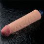 9.5" REAL SOFTEE Rechargeable TPE Vibrating Dildo(Flesh) - 15