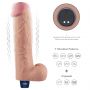 Dildo realistyczne wibrujące Lovetoy Softee TPE cieliste USB 26,5 cm - 3