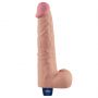 Dildo realistyczne wibrujące Lovetoy Softee TPE cieliste USB 26,5 cm - 4