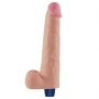 Dildo realistyczne wibrujące Lovetoy Softee TPE cieliste USB 26,5 cm - 11