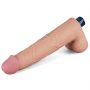 Dildo realistyczne wibrujące Lovetoy Softee TPE cieliste USB 26,5 cm - 7
