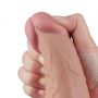 Dildo realistyczne wibrujące Lovetoy Softee TPE cieliste USB 26,5 cm - 10