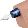 Dildo realistyczne wibrujące Lovetoy Softee TPE cieliste USB 26,5 cm - 16