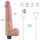 Dildo realistyczne wibrujące Lovetoy Softee TPE cieliste USB 26,5 cm