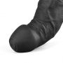 Realistyczne dildo wibrujące Lovetoy Real Softee czarne USB 23 cm - 9