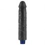Realistyczne dildo wibrujące Lovetoy Softee czarne USB 24 cm - 7