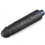 Realistyczne dildo wibrujące Lovetoy Softee czarne USB 24 cm - 10