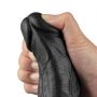 Dildo realistyczne wibrujące Lovetoy Real Softee czarne USB 25cm - 12