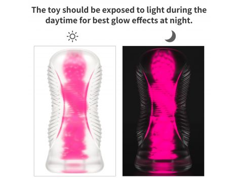 6.0'' Lumino Play Masturbator - Pink Glow - 7