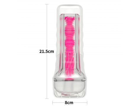 8.5'' Lumino Play Masturbator - Pink Glow - 5