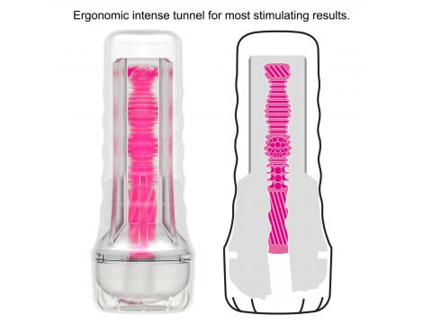 8.5'' Lumino Play Masturbator - Pink Glow - 7