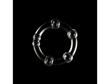 Power Plus Triple Beaded Ring Set - 5