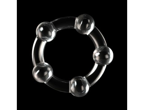 Power Plus Triple Beaded Ring Set - 4