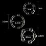 Power Plus Triple Beaded Ring Set - 7