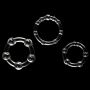 Power Plus Triple Beaded Ring Set - 9