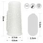 Vibrating Drip Knights Ring (White) - 2