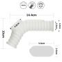 Vibrating Wave Knights Ring with Scrotum Sleeve (White) - 4