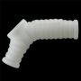 Vibrating Wave Knights Ring with Scrotum Sleeve (White) - 3