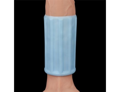Wibrujący pierścień rycerza powiększający Lovetoy 10 cm - 4