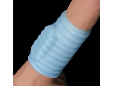 Vibrating Wave Knights Ring (Blue) - 12