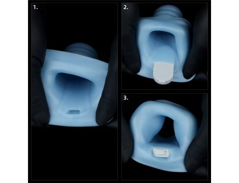 Vibrating Wave Knights Ring (Blue) - 14