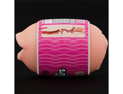 Masturbator dwustronny Lovetoy usta i pochwa z wibracjami - 4