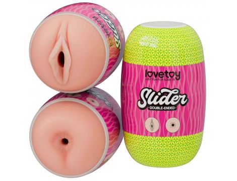 Slider Double-Ended Masturbator Vagina and Anus - 2