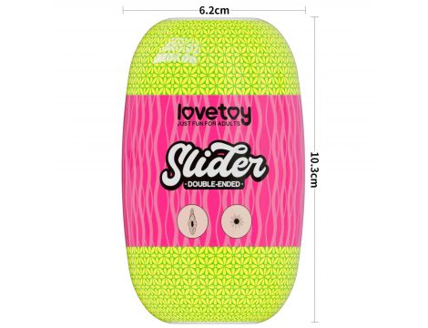 Slider Double-Ended Masturbator Vagina and Anus - 5