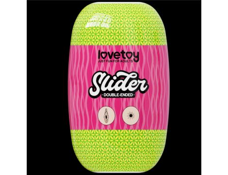 Slider Double-Ended Masturbator Vagina and Anus