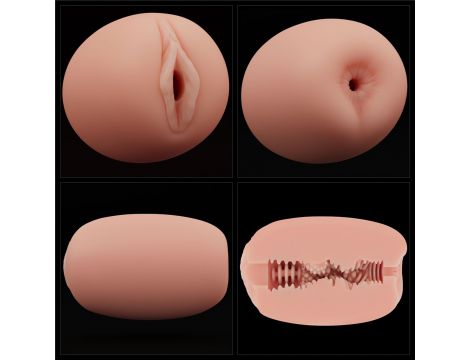 Slider Double-Ended Masturbator Vagina and Anus - 16