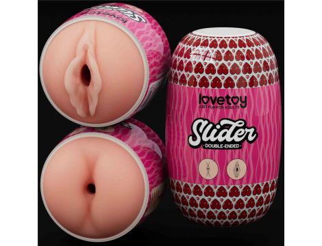 Slider Double-Ended Masturbator Ass and Vagina - 7