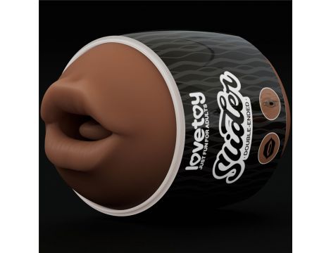 Slider Double-Ended Masturbator Mouth and Vagina - 4