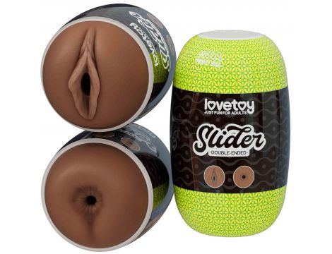 Slider Double-Ended Masturbator Vagina and Anus - 3