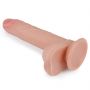 7'' Dual layered Platinum Silicone Cock - 8
