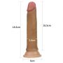 7'' Dual layered Platinum Silicone Cock - 5