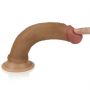 7'' Dual layered Platinum Silicone Cock - 8