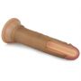 7'' Dual layered Platinum Silicone Cock - 7